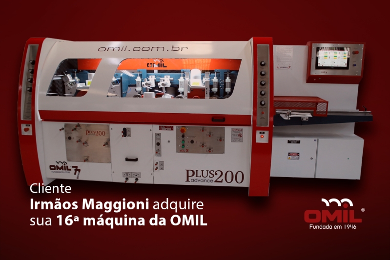 Cliente Irmãos Maggioni adquire sua 16ª máquina da OMIL